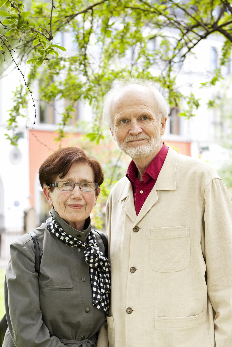 Vinnere av Anders Jahres kulturpris 2012 Kjell og Kari Risvik