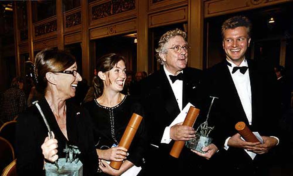 Tone Vigeland, smykkekunstner, og Jan Groth, billedkunstner.