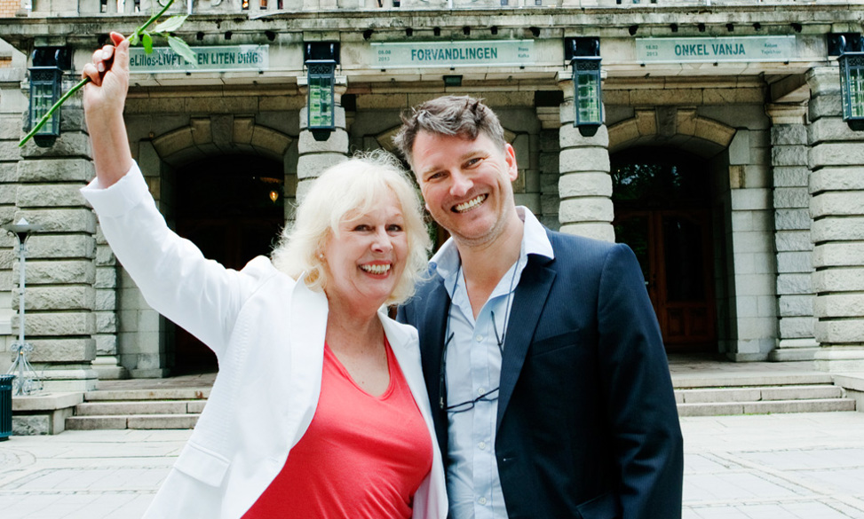 Anders Jahres Kulturpris 2013 til skuespillerinnen Lise Fjeldstad og operaregissøren Stefan Herheim