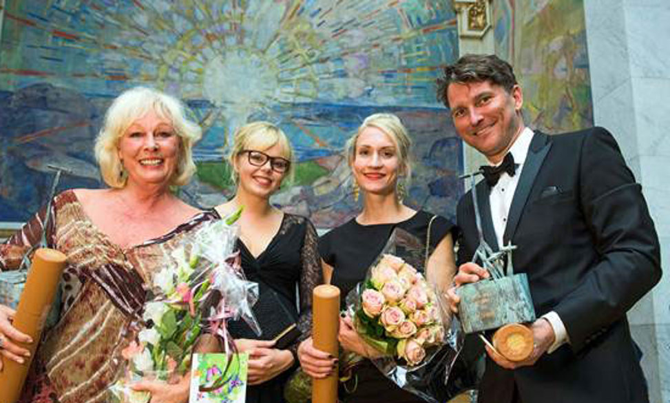 Skuespiller Lise Fjeldstad og operaregissør Stefan Herheim.